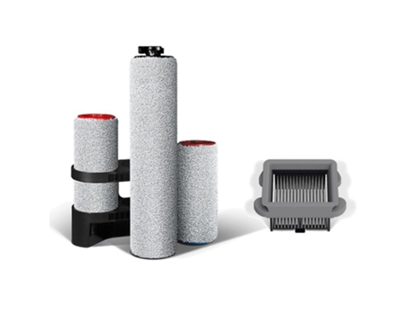 Acessórios de filtro laváveis com escova de piso removível para roborock u10