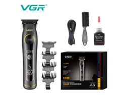 Cortapelos Eléctrico (negro) De 5 Velocidades Con Pantalla Digital Y Grabado Para Cortes De Pelo Pompadour De Alta Velocidad.