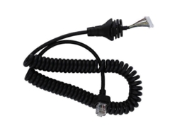 Cable De Micrófono Hm-152 Compatible Con Icom Hm152 Ic F121/s Ic F221/s, Repuesto, 8 Pines, Negro, Pu