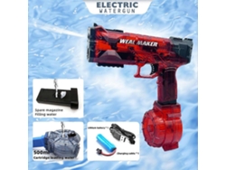Pistola de agua eléctrica Rosewell de 500 ml, juguete de agua automático de alta presión para piscina de verano.