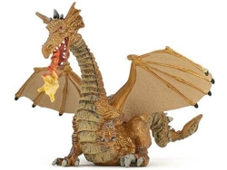 Figura PAPO Dragón Dorado con Fogo