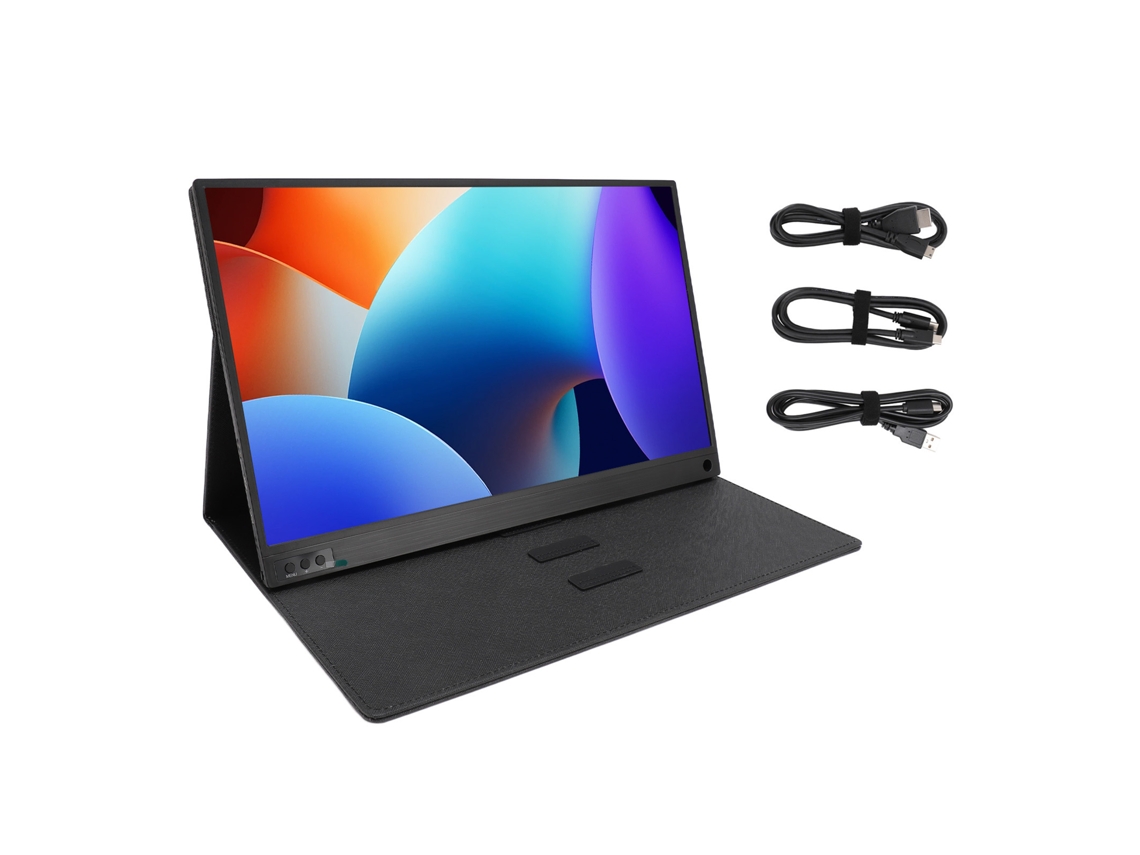 Pantalla Portátil Usb C De 15.6 Pulgadas 1080p 60hz Con Ángulo Amplio De 178° Para Juegos Y Trabajo