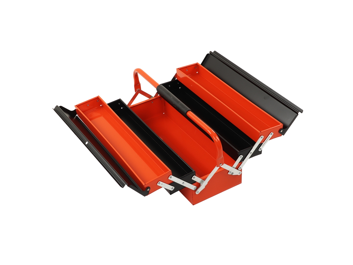 Caja de herramientas plegable multifuncional grande