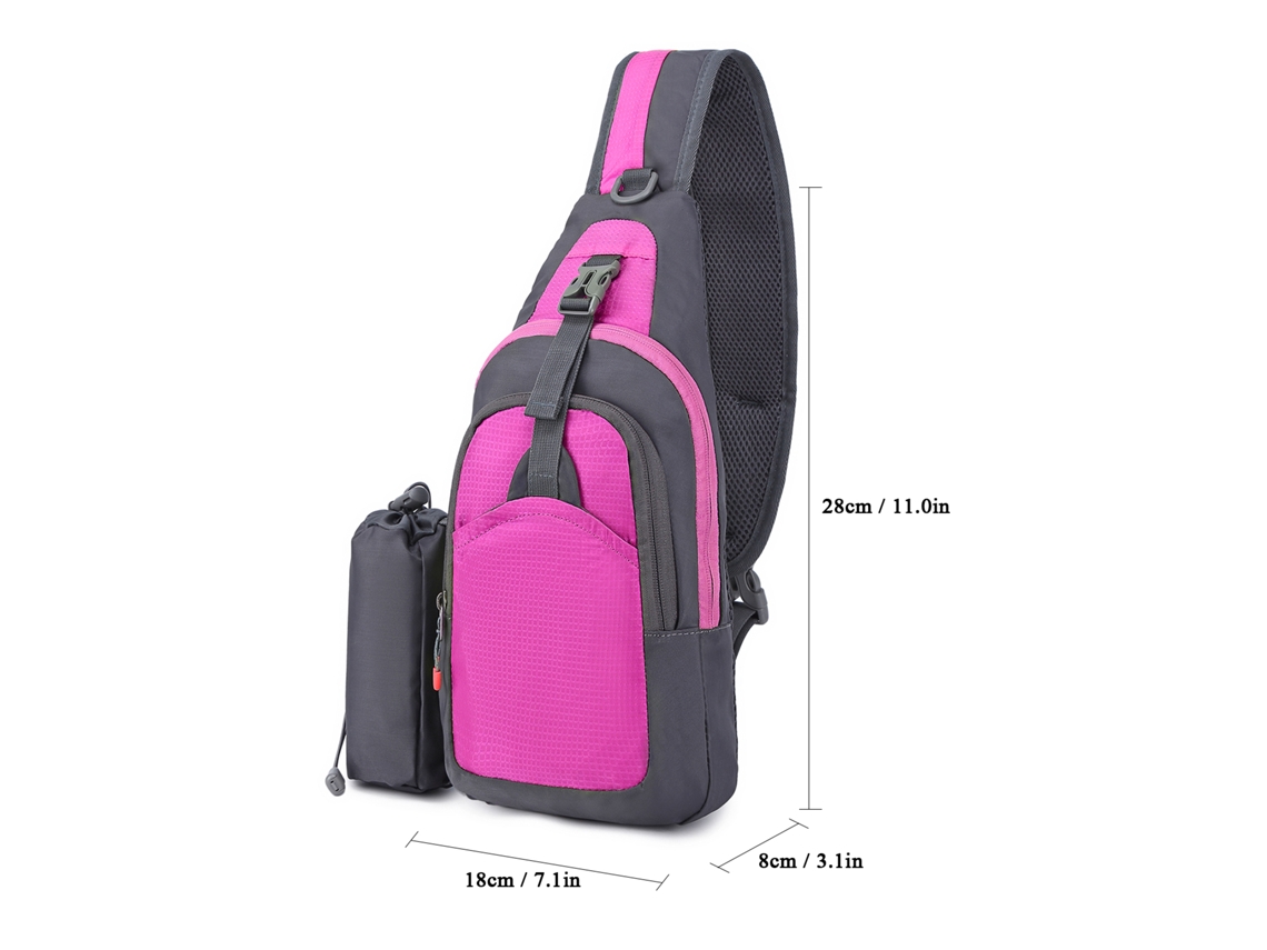 Danu2026-mochila Bandolera 7l Para Mujer Y Hombre, Mochila De Hombro, Paquete De Pecho, Mochila Cruzada Casual Para Ciclismo Y Camping