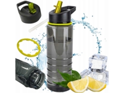 Botella Deportiva Tritan Con Pajita, Sellada, Sin Bpa, 750ml Rosewell
