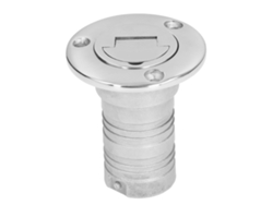 Puerto De Inyección De Agua De Acero Inoxidable 316 De 38 Mm, Puerto De Suministro Para Embarcaciones, Accesorios Marinos