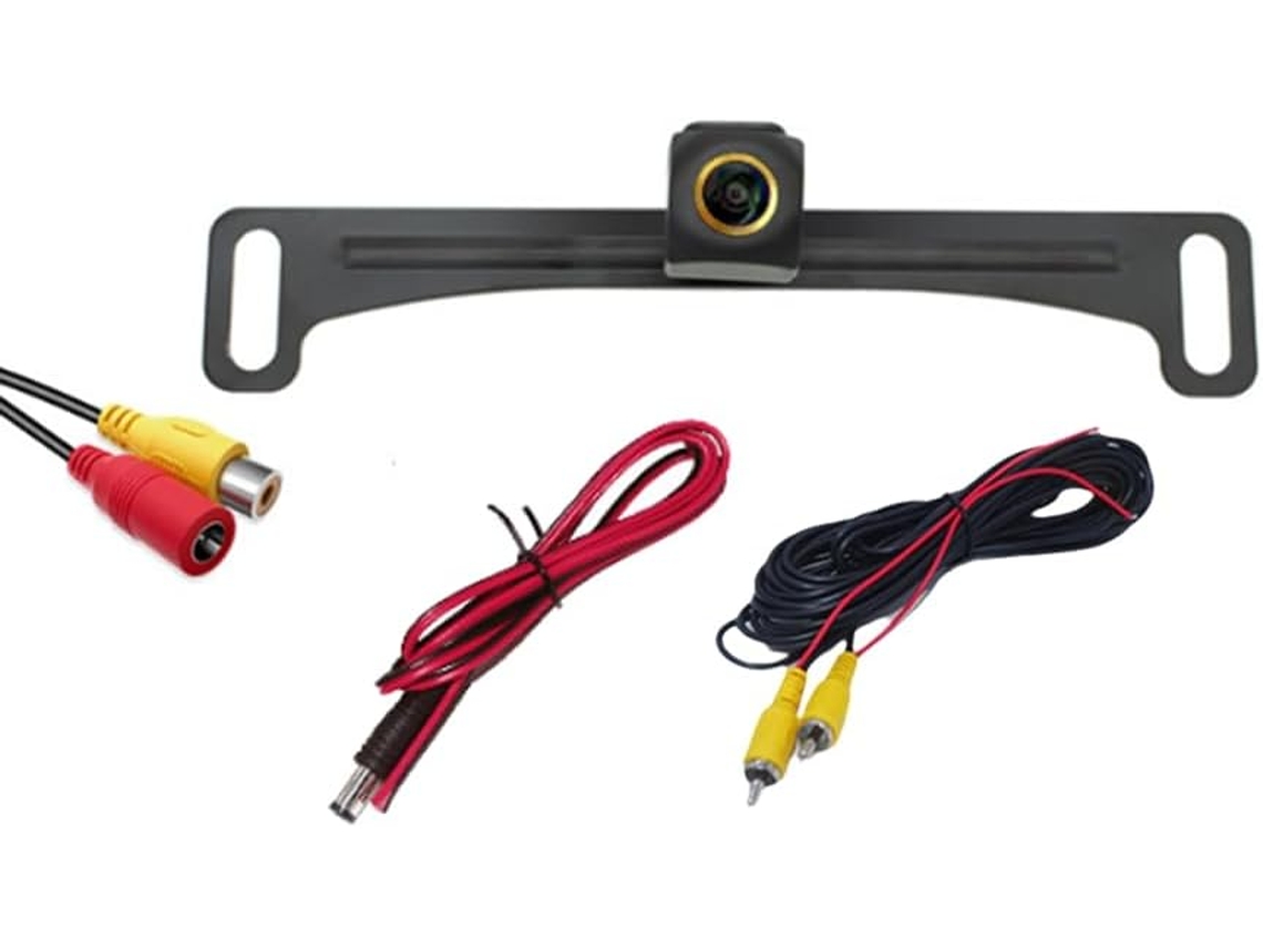 Cámara De Visión Trasera Para Coche Ahd 1080p Ccd, Soporte Para Matrícula, Universal B304