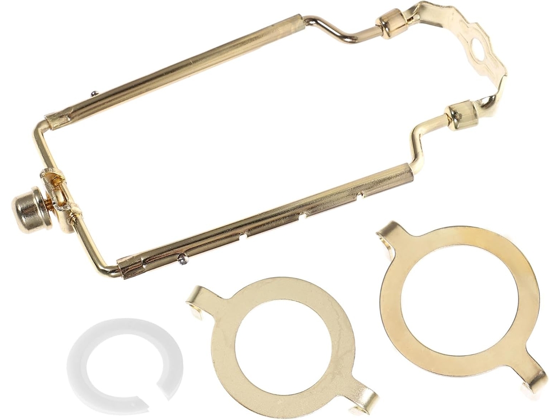 Kit De Iluminación E26 3/8, Adaptador De Portalámparas De Hierro Dorado, Pulgadas, Altura