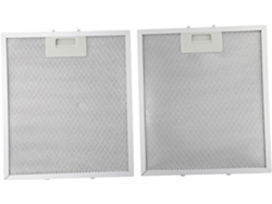 2 Aluminio, 5 305 267 9 Juego De Filtros De Grasa Plateados Para Campana Extractora