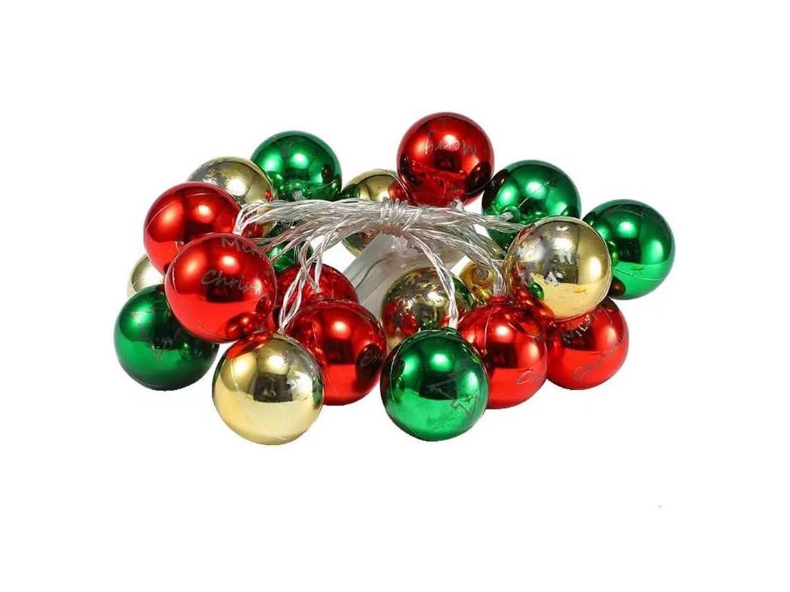 Luces Navideñas, 3m, 20 LEDs con Batería, Decoración del Hogar TRUYUETY
