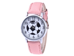 Reloj De Pulsera Analógico De Cuarzo Para Mujer, Moderno Y Práctico, Color Rosa.