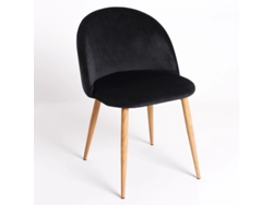 DUDECOR Silla Bristol Negro