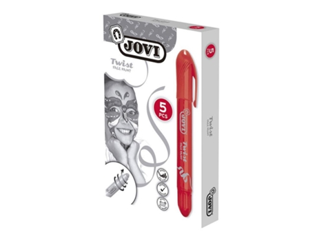 Barra Maquillaje Twist Make-up Colores (Caja 5 ud.) - Rojo JOVI