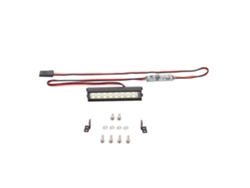 Barra De Luz Led Metálica Rc De 2,2 Pulgadas Con 16 Led Para Coches Rc A Escala 1/10 Traxxas Trx-4 Trx-6 Axial Scx10 Tamiya