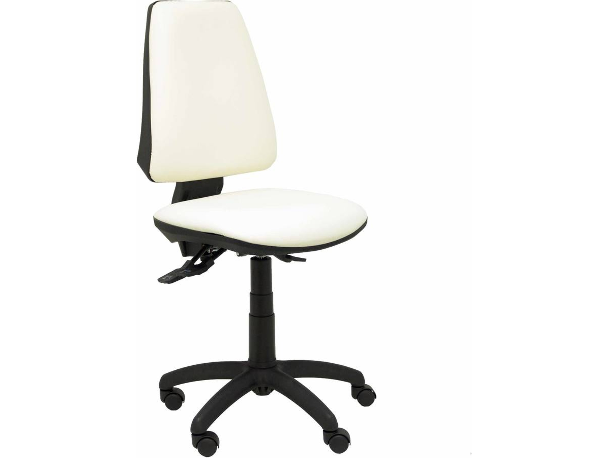 Silla de Escritorio Operativa PIQUERAS Y CRESPO Elche sincro Blanco (Similpiel)