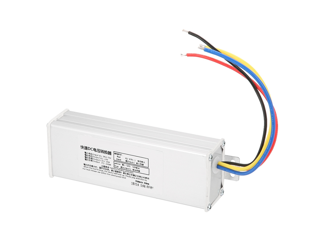 2026as-conversor De Voltaje Dc 36-72v A 12v 20a 240w Transformador Adaptador