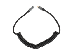 Cable De Carga Rápida Usb-c A Usb-c Pd100w, 20 Gbps, 8k, 60 Hz, Con Clip De Resorte, 50-180 Cm.