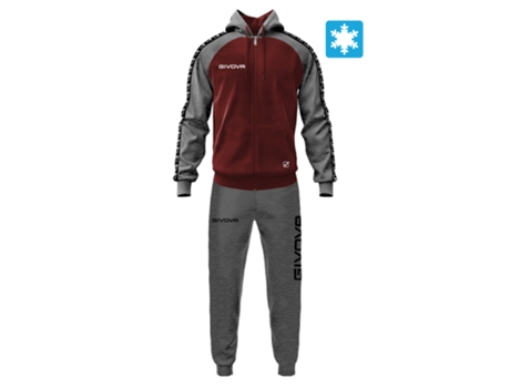 Chándal para Hombre GIVOVA (S - Gris)
