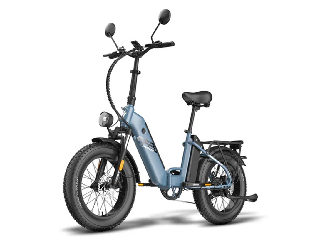 Bicicleta eléctrica plegable Fafrees FF20 Polar L1e B certificada, 500 W, 48 V, 26,8 Ah, 20-45 km/h, color azul neblina