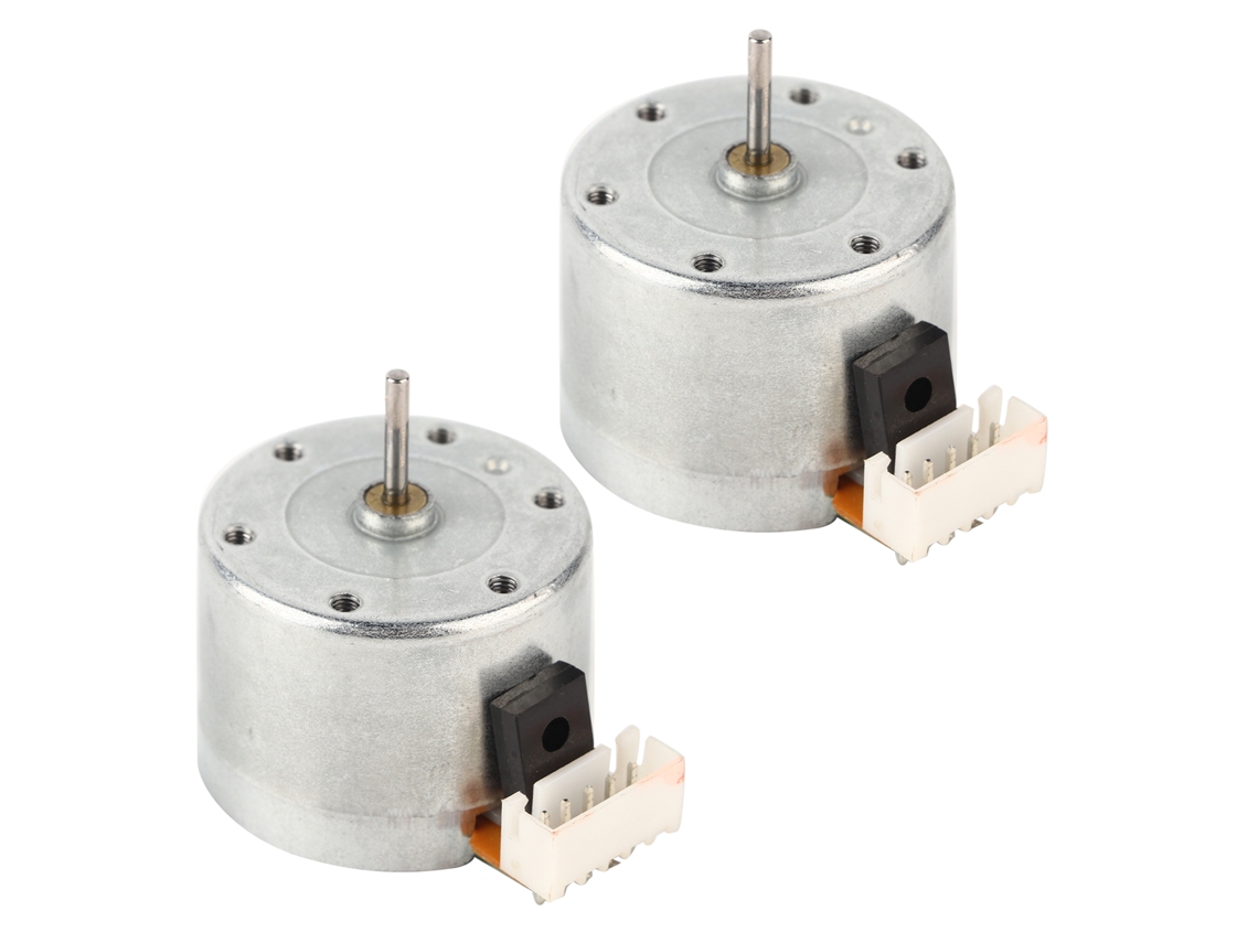 2 Unidades De Mini Micromotores De Cc Robustos Eg-530-3f De 12 V Para Reemplazo Del Sistema De Transmisión De Drones