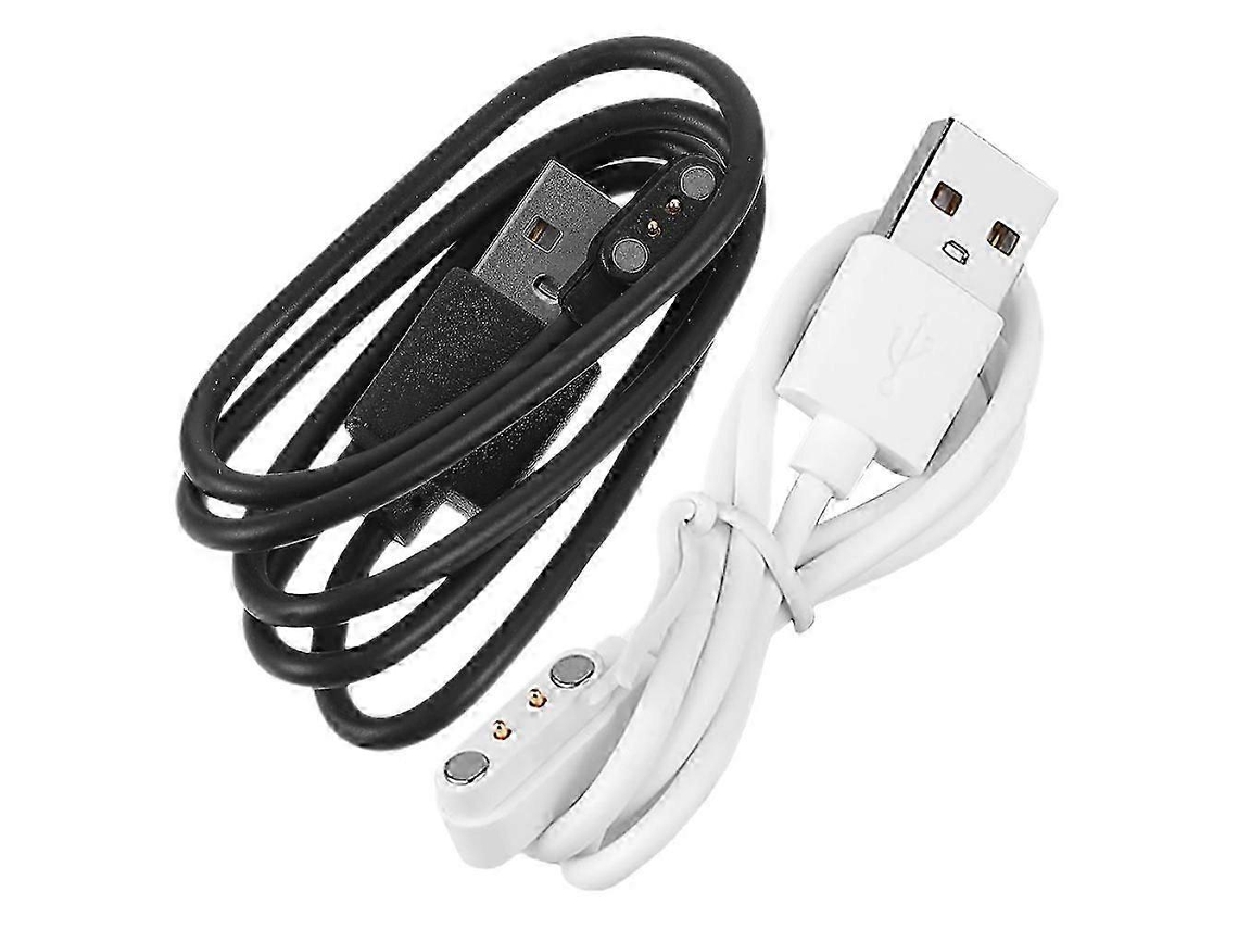 Cable de carga universal para reloj inteligente, cable de carga magnético de 2 pines para bicicleta eléctrica X LY (paquete de 2)