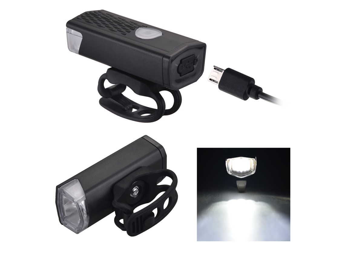 Juego De Luces Recargables Usb Para Bicicleta, Luces Delanteras Y Traseras, Resistentes Al Agua, Brillantes.