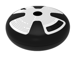 Altavoces Bluetooth, altavoz Bluetooth inalámbrico portátil IPX7, flotante, resistente al agua, graves profundos, color negro Yizhood