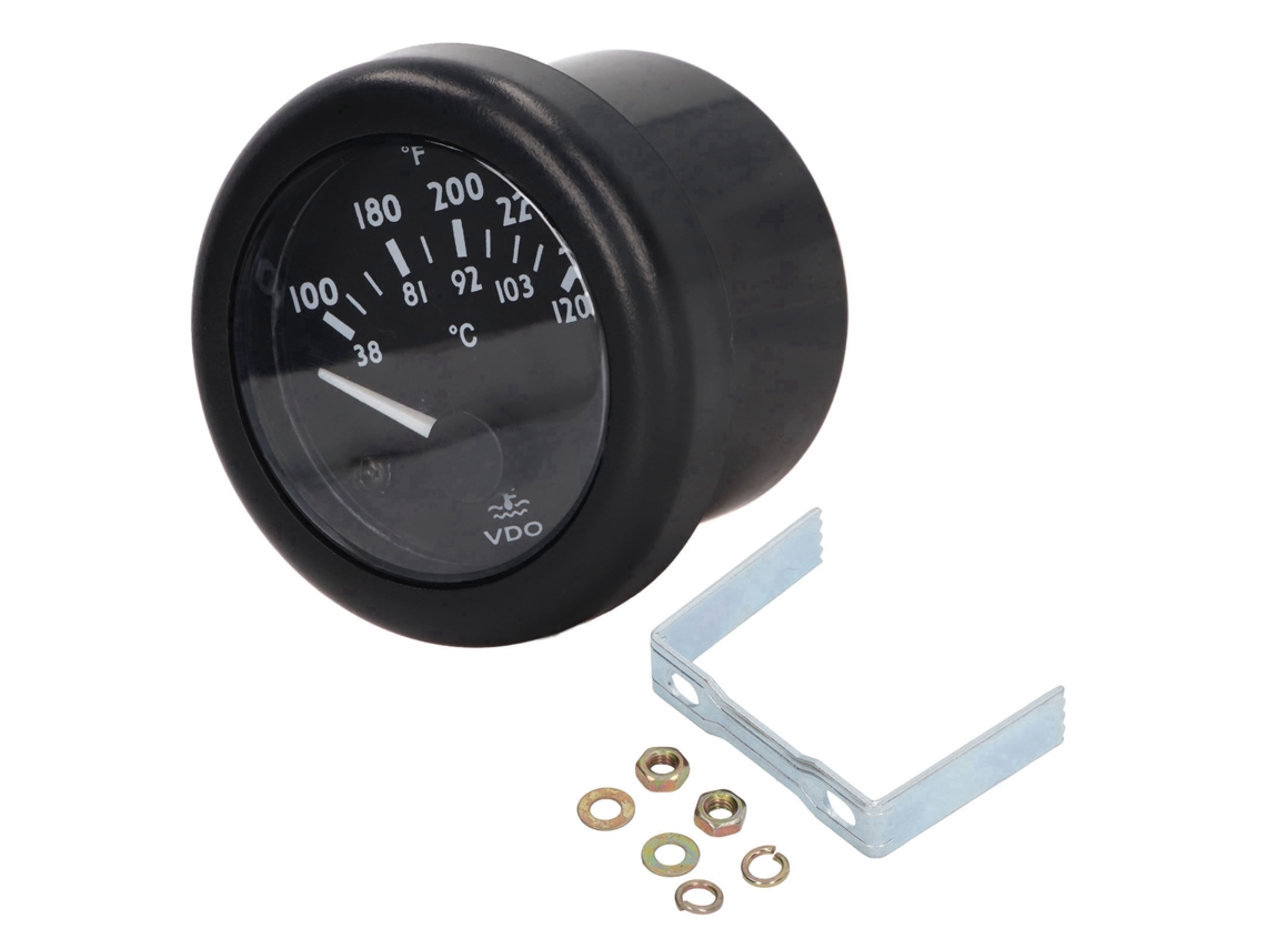 Medidor De Temperatura De Agua Electromagnético De Punta 52mm Para Generador 12v