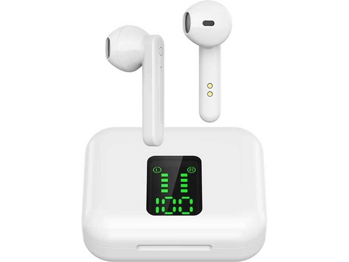 Auriculares Azultooth True Inalámbrico 1914-Blanco (In Ear - Blanco)