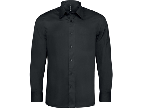 Camisa de Algodón/Elastano Kariban (Tam: 3XL)
