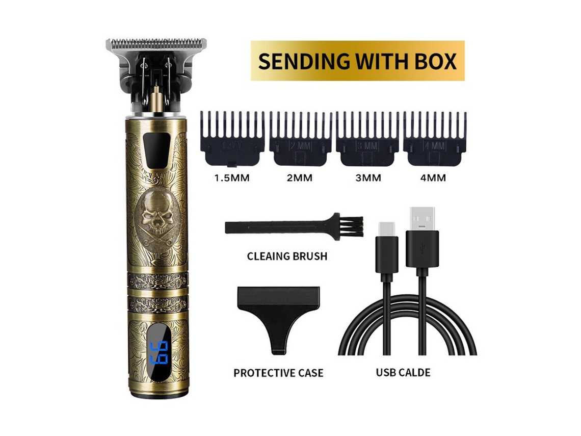 Aparador de Cabelo USB 0Mm
