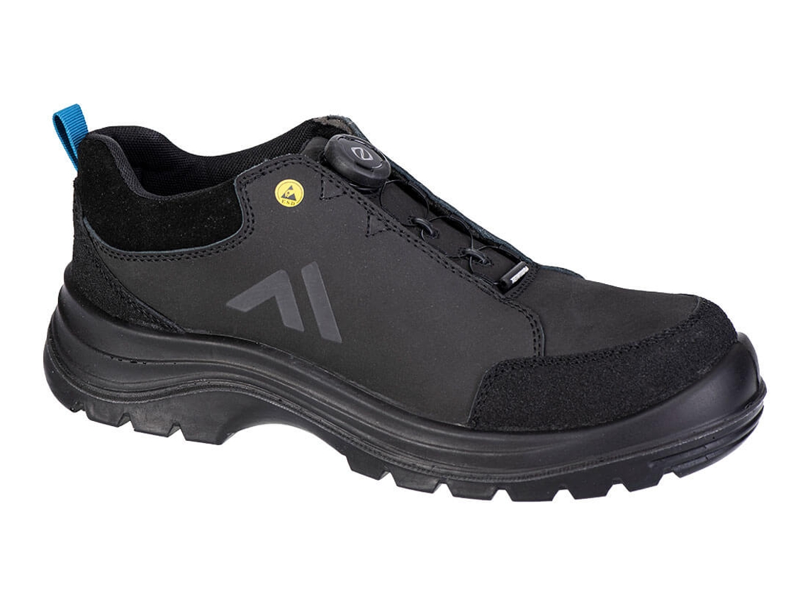 Zapato Bajo Ridge Composite S3s Esd Sr Fo: Seguridad Y Comodidad Negro Azul / 41