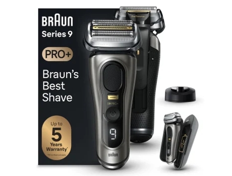Afiladora de cuchillas en seco y húmedo BRAUN Series 9 Pro 9525S Recortadora de metal