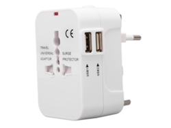 2026-conversor De Energía Multifuncional Con Puertos Usb Y Adaptador Universal Para Viajes
