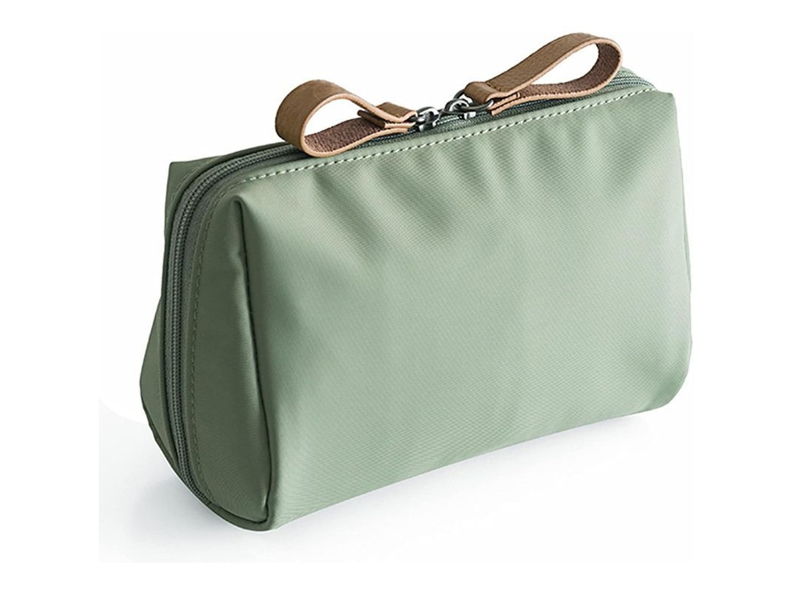 2026-bolso De Maquillaje Pequeño Portátil Para Damas Y Niñas Con Compartimentos Organizados Y Material Impermeable De Alta Calidad