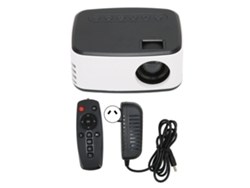 Proyector HD de 1920x1080 con zoom, portátil, duplicación de pantalla inalámbrica y Wi-Fi.