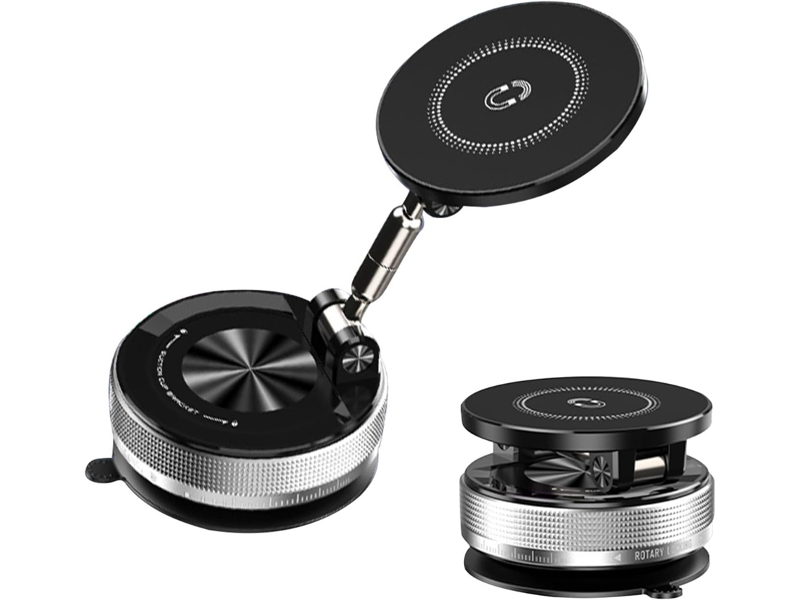 Soporte De Ventosa Giratorio De 360°, Ligero Y Compatible Con Teléfonos Móviles Para Coche.