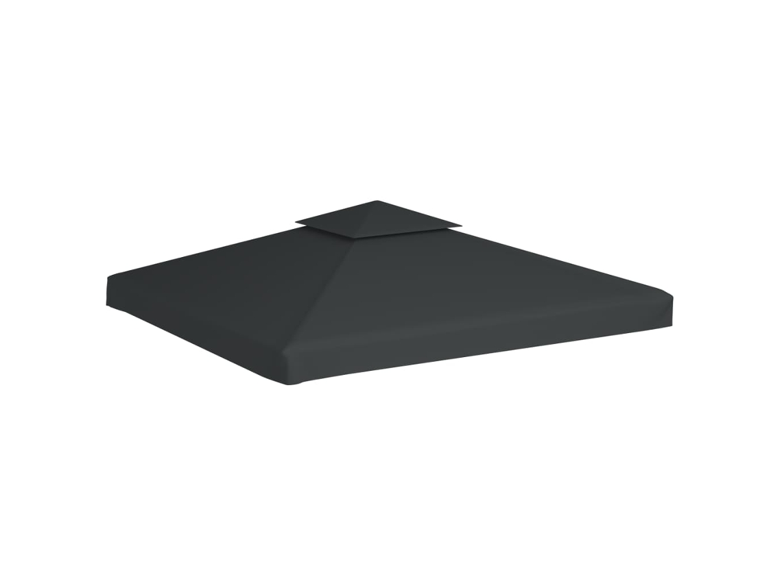 Cubierta de repuesto para cenador, 310 g/m², gris oscuro, 3 x 3 m, WSD711250 Lovely Home