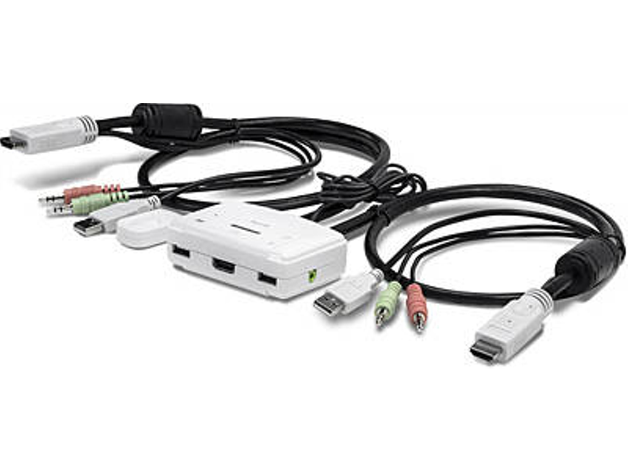 Switch KVM TRENDNET TK-215i en Blanco