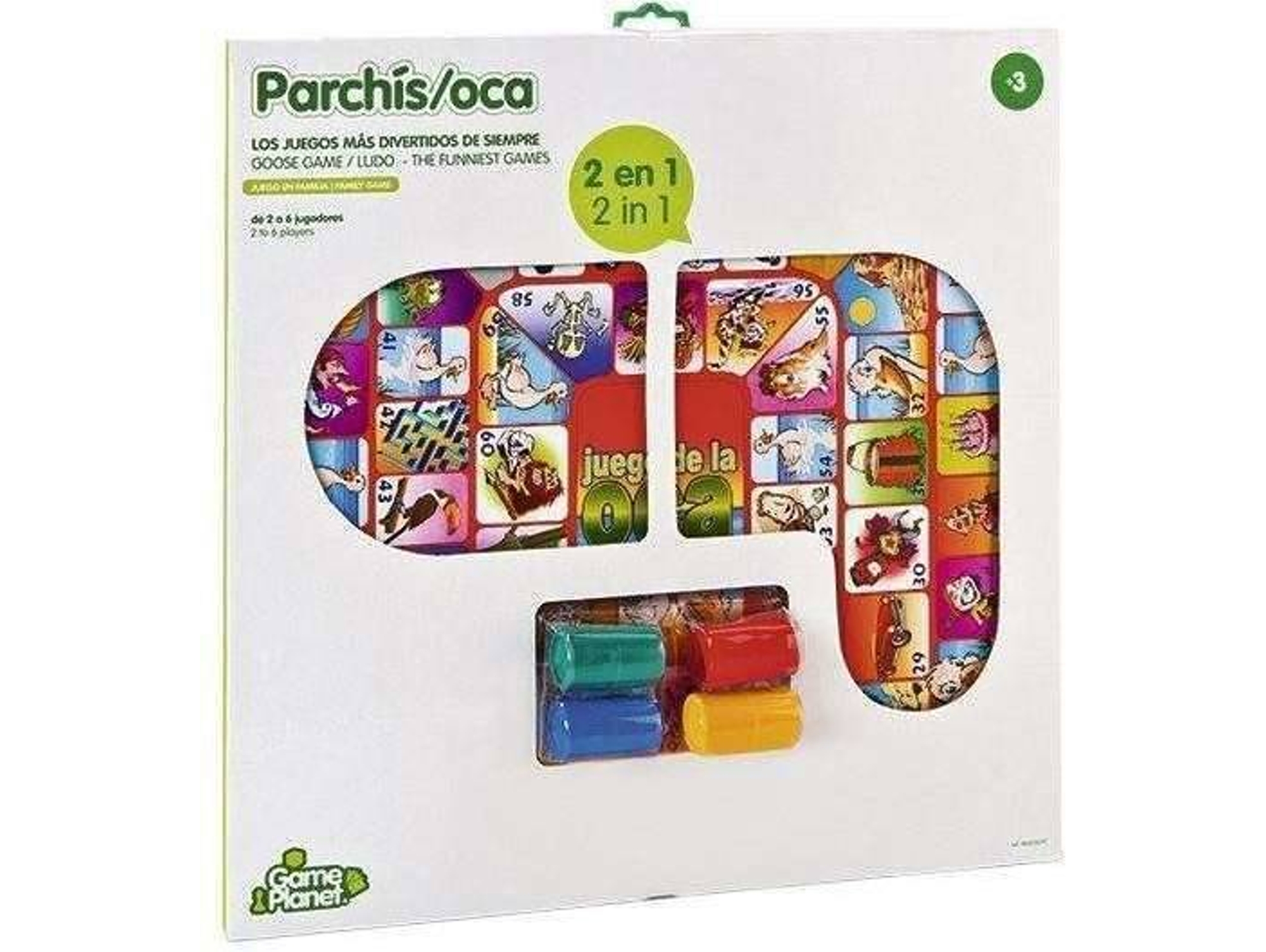 Juego de Mesa GAME PLANET 8435301946702 (Edad Mínima: 3)