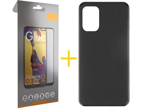 Kit Funda + Protector de Pantalla Xiaomi Redmi Note 10 4G / 10S SKYHE Liso 4 Negro