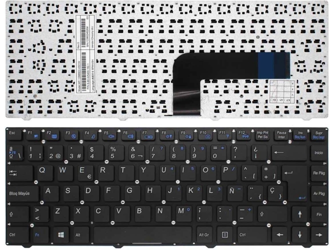 Teclado para Portátil Clevo W540 W5400