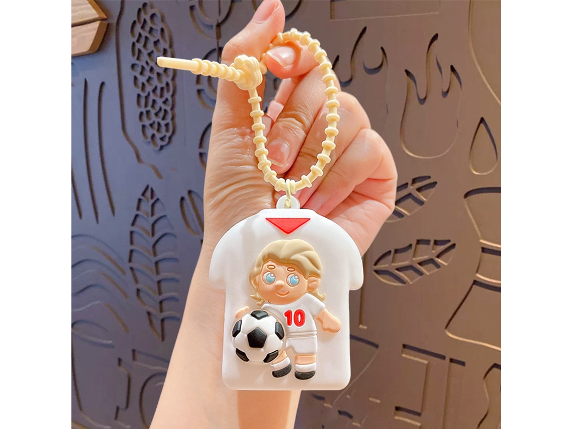 Llavero Camiseta Jugador Inglaterra Nº10 Copa Mundial 2026, Accesorio Hincha Silicona Regalo Fan Fútbol Calidad Premium