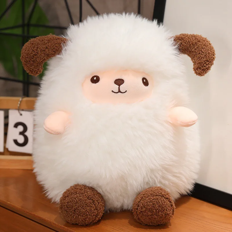 (blanco, 40 Cm) Lindo Peluche De Oveja De Dibujos Animados, Cálido Y Acogedor, Perfecto Para La Decoración Del Hogar.