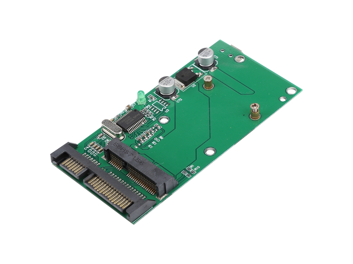 Adaptador De Tarjeta Riser Msata A Sata Con Interfaz Mini Usb