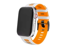 Correa Pioneer para Apple Watch Ultra 49Mm Blanco y Naranja