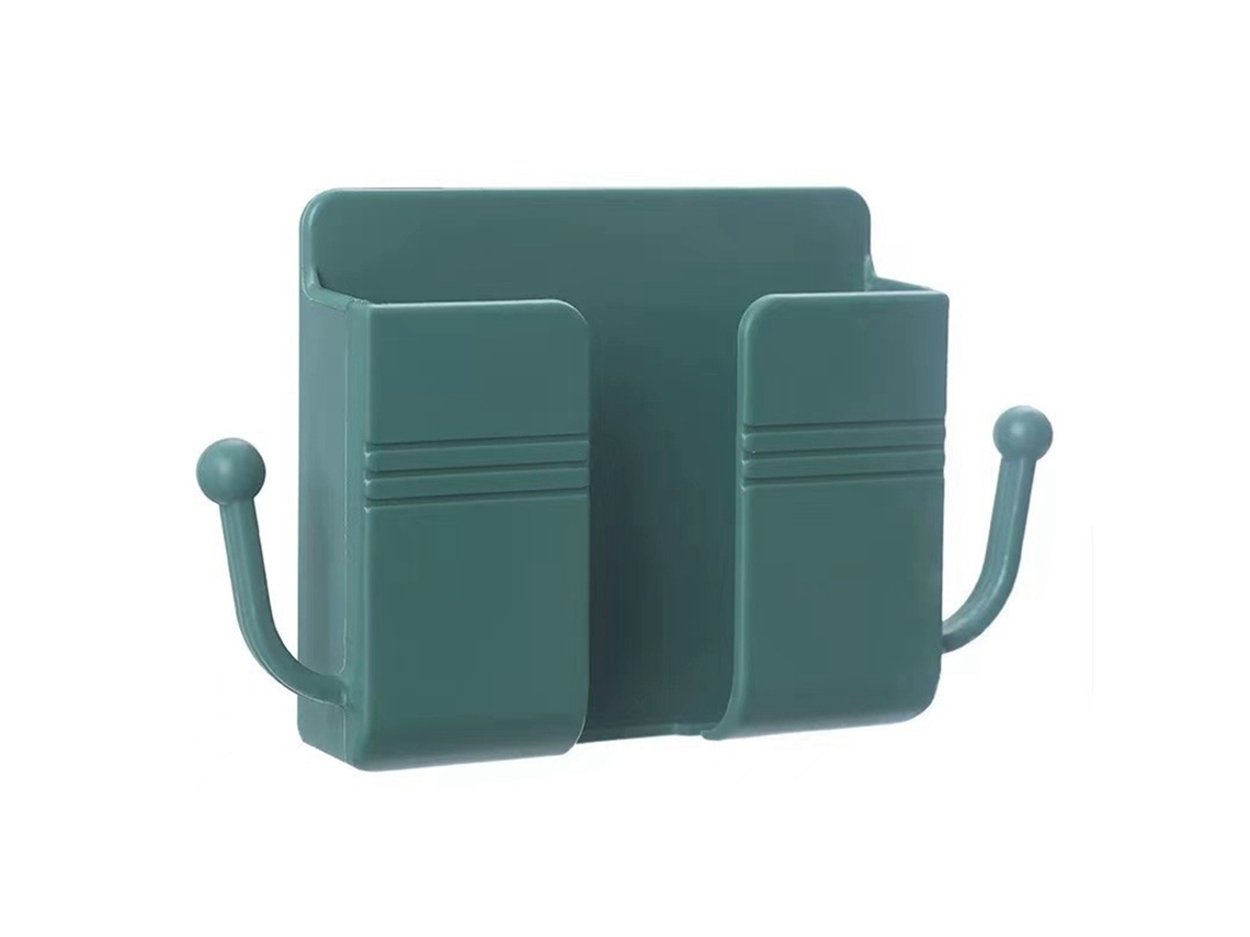 Soporte De Pared Para Teléfonos Móviles: No Requiere Perforación, Adhesivo, Estable, Duradero, Para Baño/cocina Con Espacio De Almacenamiento.