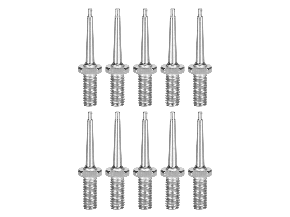 10 Agujas De Acero Inoxidable Para Pellizcar Las Orejas De Vacas, Cerdos Y Ovejas.