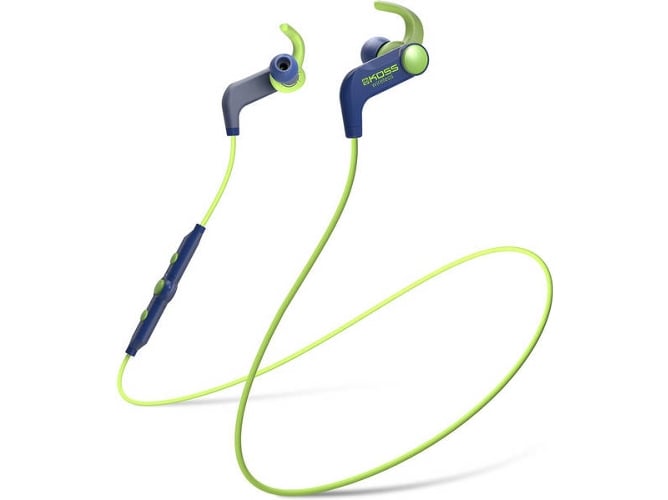 Auriculares Bluetooth KOSS BT190i (In Ear - Micrófono - Azul)