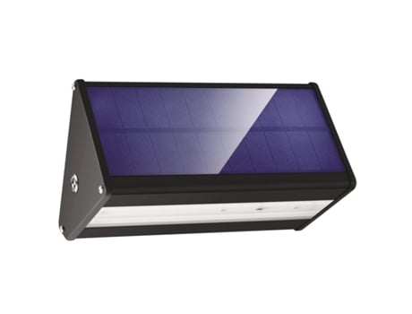 TIENDA EURASIA - Aplique Luz Exterior con Placa Solar Incorporada, IP65, Sensor de Proximidad, 3W